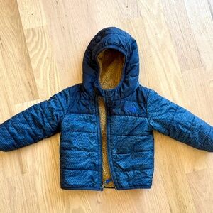 North Face Blue Toddler Puffer Jacket